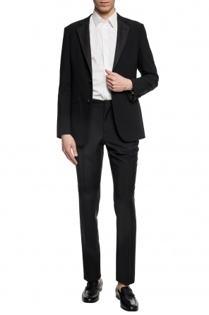 Creased trousers with side stripes, zdjęcie 2 Creased trousers with side stripes od Burberry